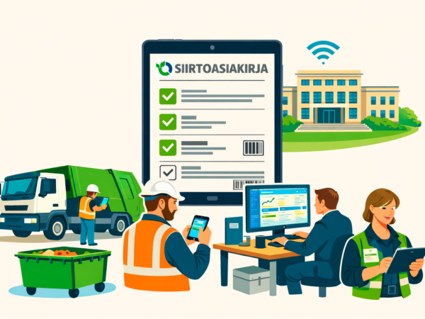 Neljä vuotta sähköistä siirtoasiakirjalakia – Miten viranomaisvaatimus muutti jätehuollon prosessit?
